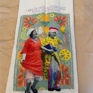 Colorful Friends Tea Towel